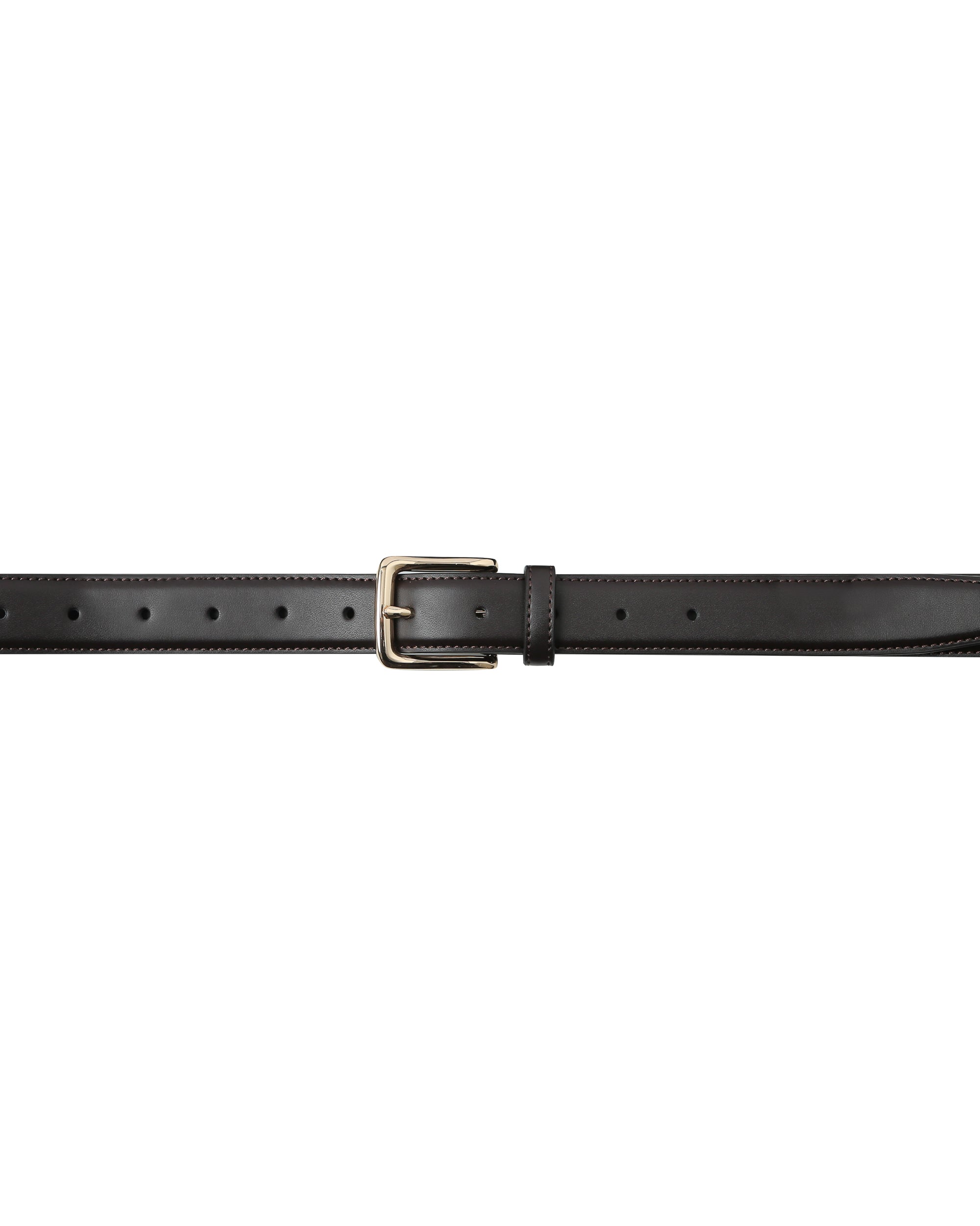 Ceinture simili cuir chocolat Sonatine