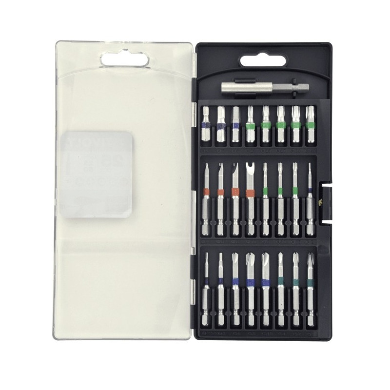 Set d'embouts de vissage 25 pièces TIVOLY