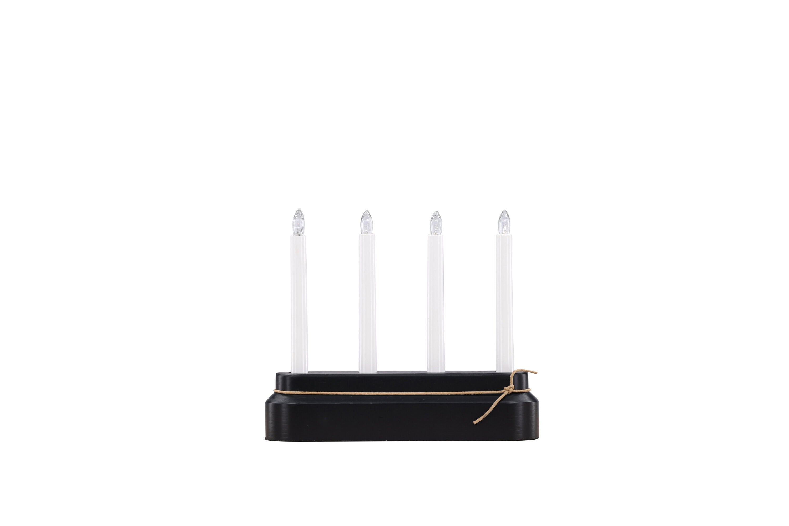 Rebellenclub Tafellamp Tuanu - zwart - 25 x 7 cm