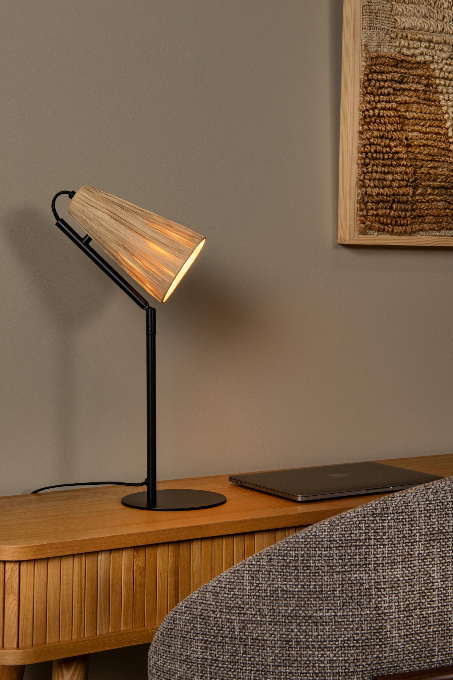 Lucide tafellamp BENSEN - 1xE14 - Naturel