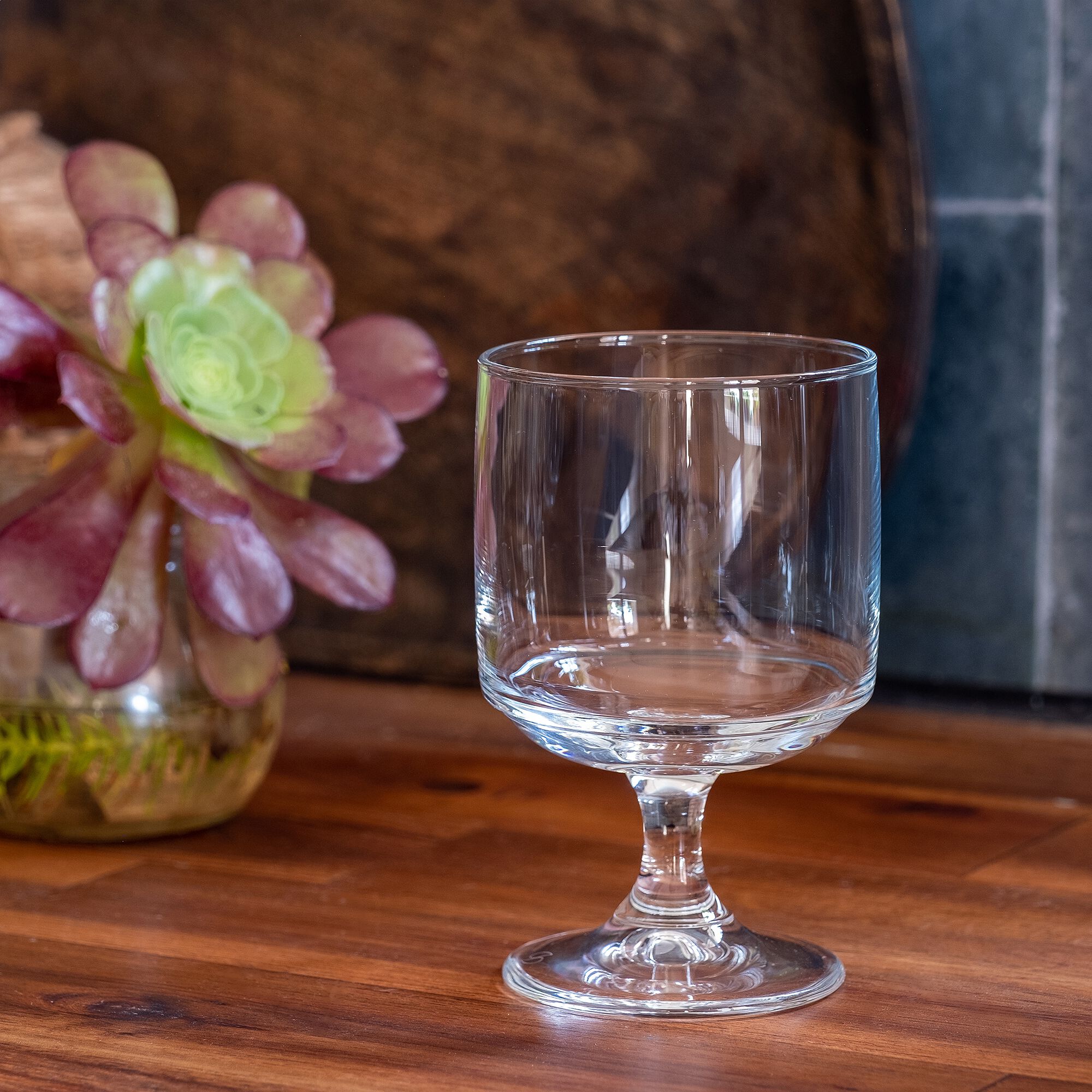 HYALINE - Verre à vin en verre 22cl - transparent