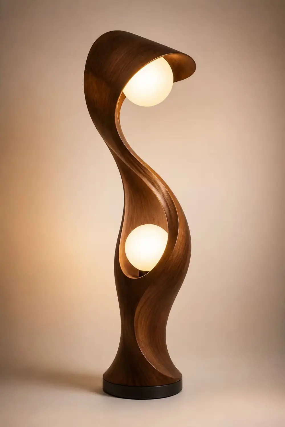 Wooden Art Lamp #LF159