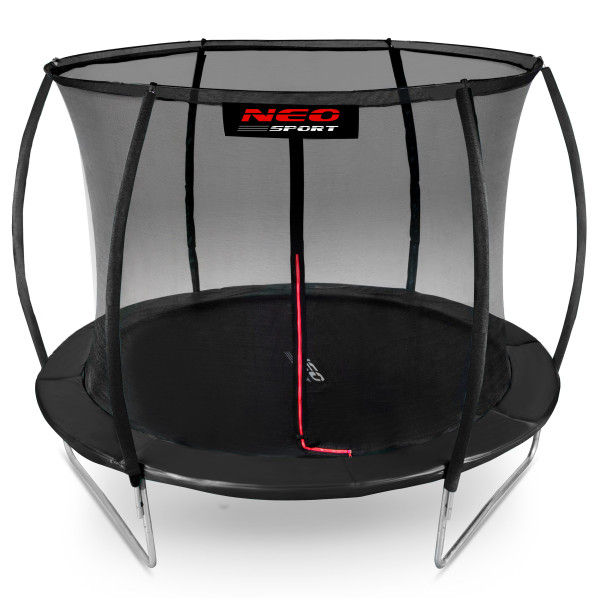 Trampolina ogrodowa z siatką wewnętrzną Neo-Sport 252cm 8ft