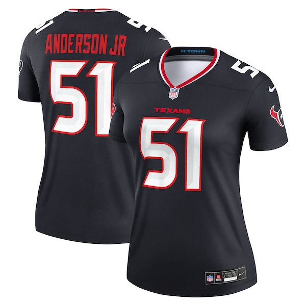 Will Anderson Jr. Houston Texans Nike Women's Legend Player Performance Top -  Navy
