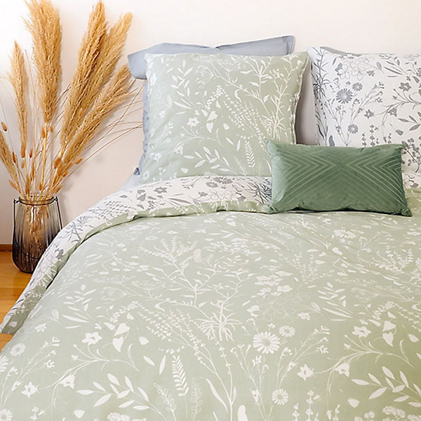 Housse de couette 240x220 Susie Satin   2 taies 100% coton 78 fils