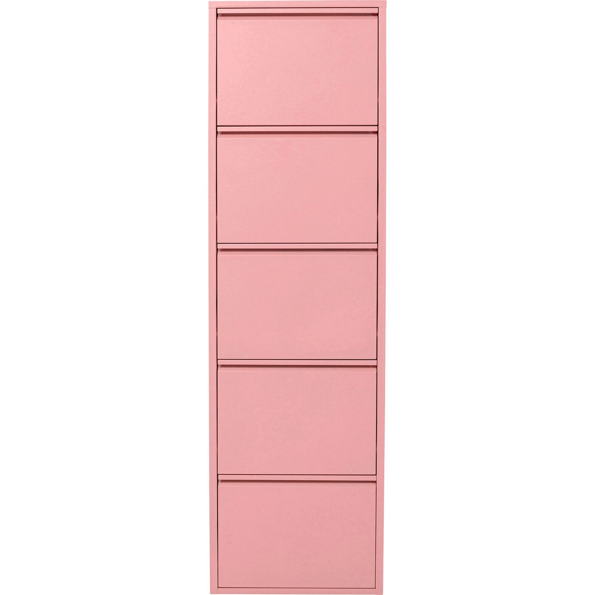 Kare Design Schoenenkast Caruso - roze - 5 laden