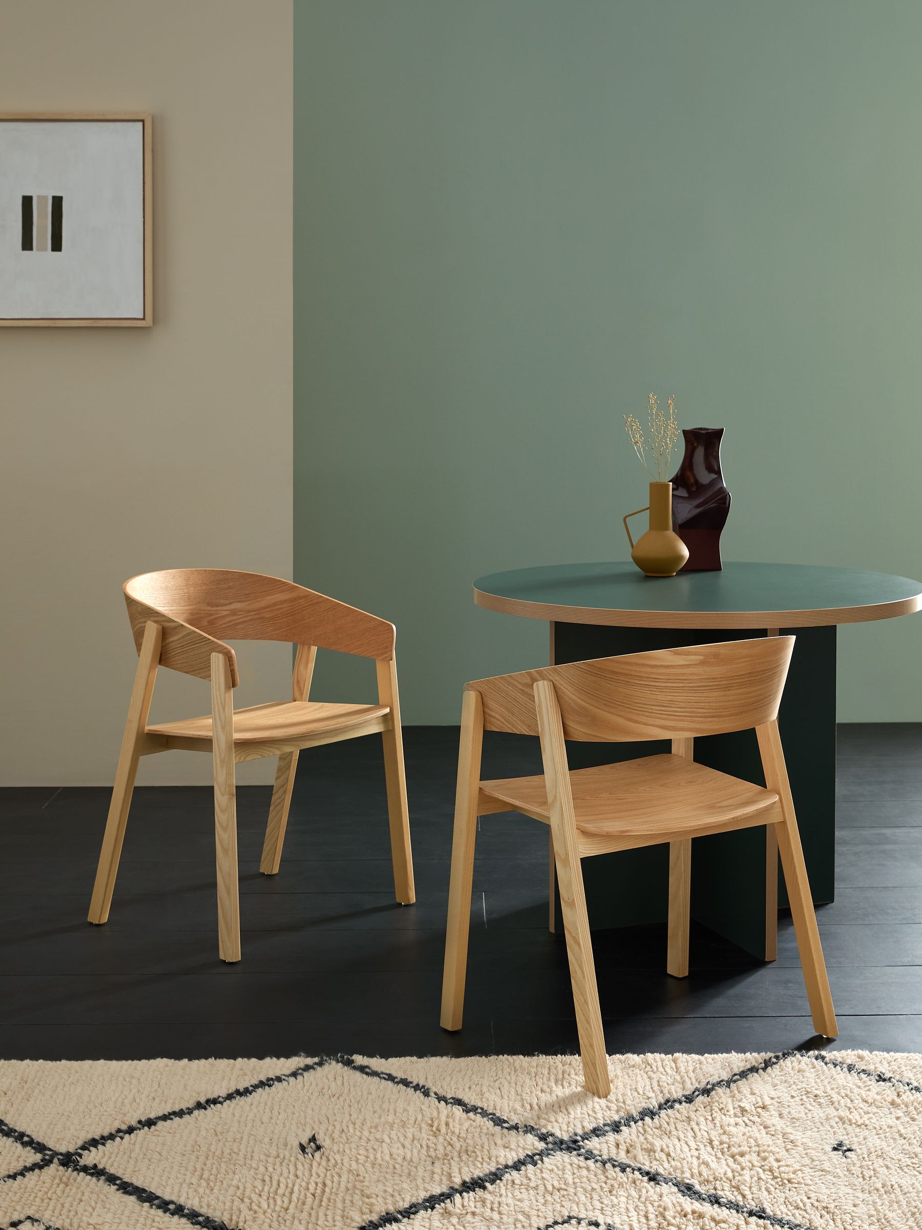 Set of 2 Aster Dining Chairs in Natural Ash