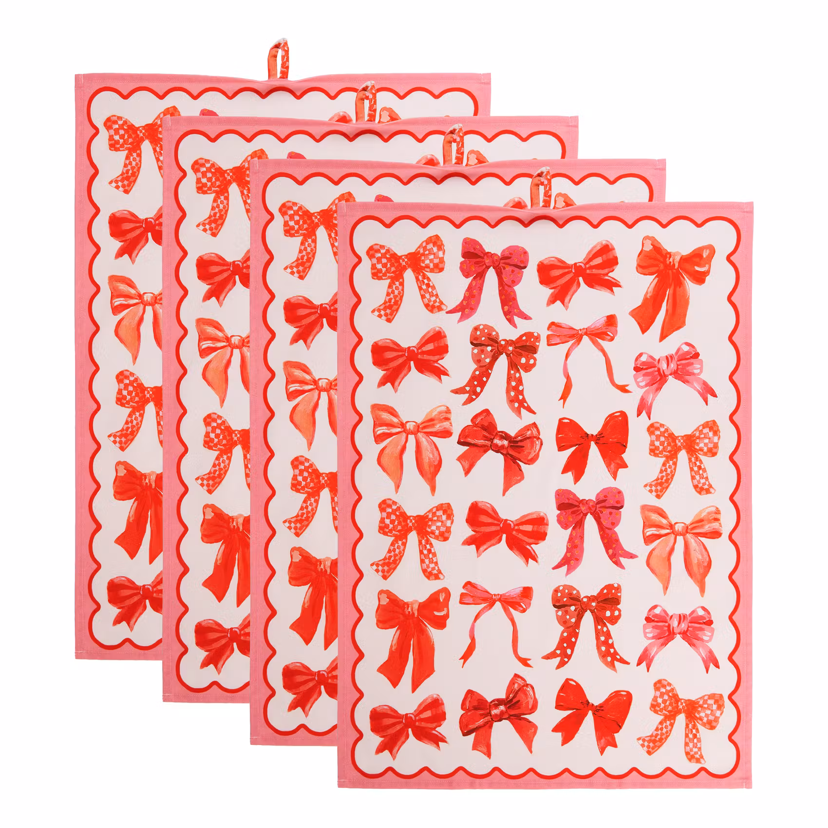 KITCHEN TALES Küchentuch 4er-Set