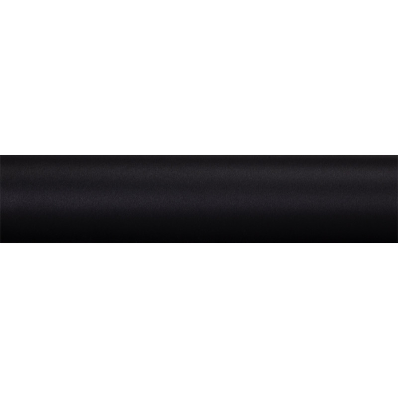 Rampe d'escalier noir mat Ø 45 mm 1 m