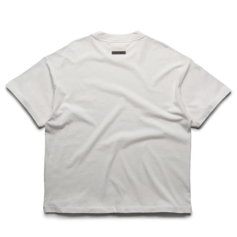 Fear Of God Essentials Embroidered Tee - Ivory