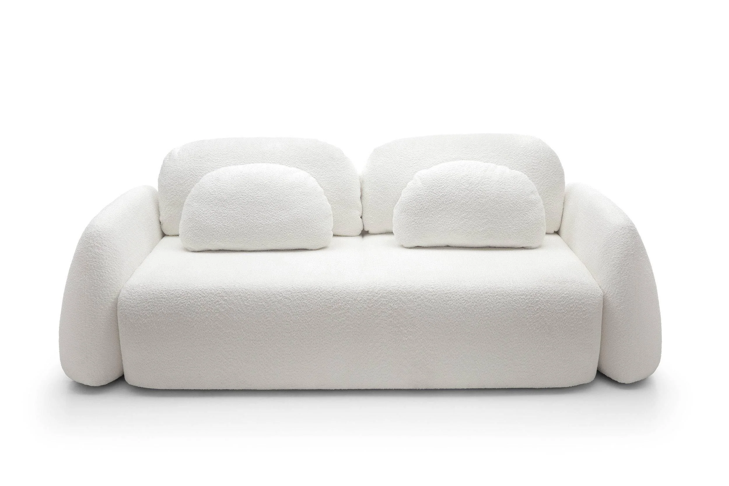 2-zitslaapbank Nuage bouclé