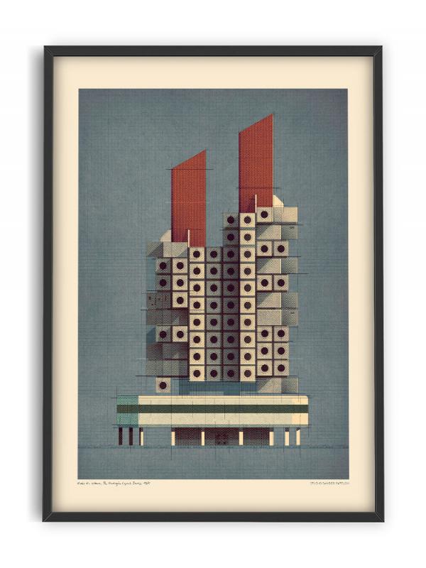 PSTR studio - Sander Patelski - Kisho Kurokawa The Nakagin Capsule Tow