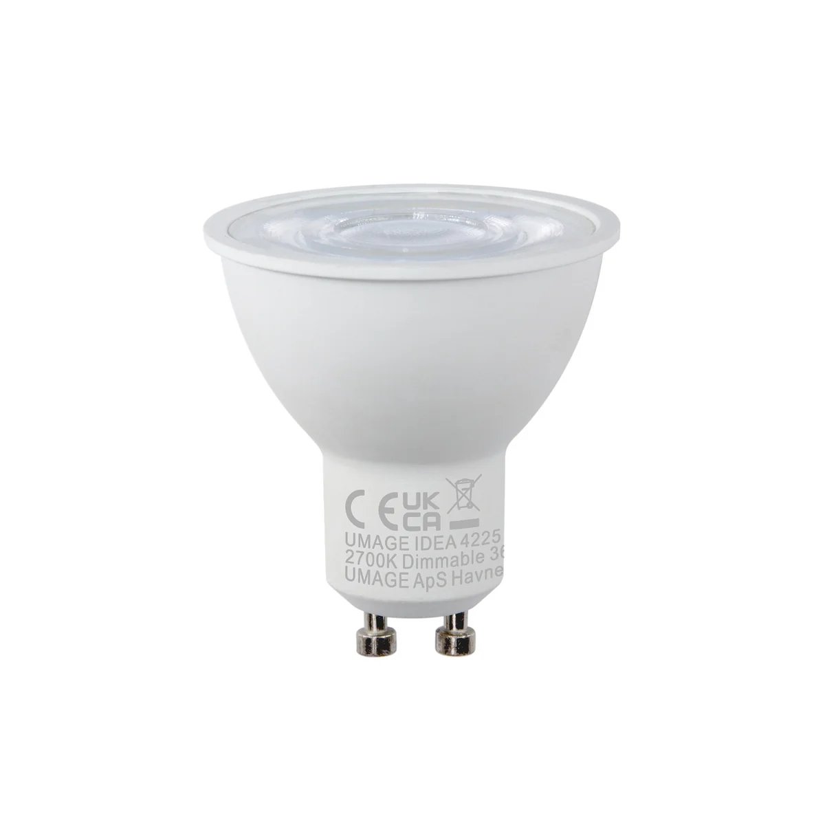 Umage - Focused Idea GU10 LED-Leuchtmittel, weiß / klar
