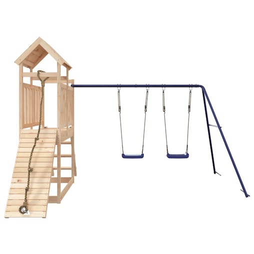 NNEVL Outdoor Playset Solid Wood Pine