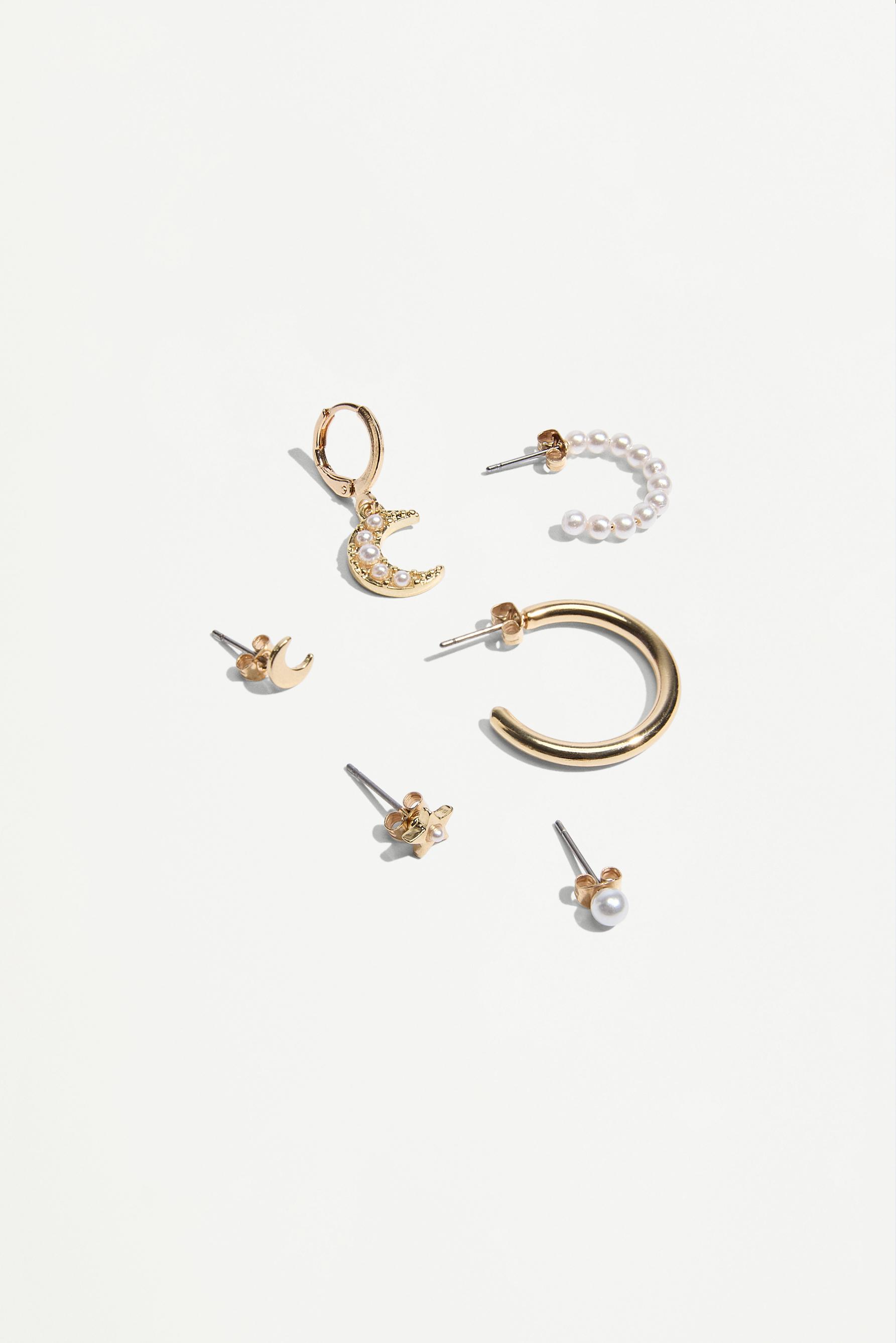 Pendientes combinados (Pack 6)