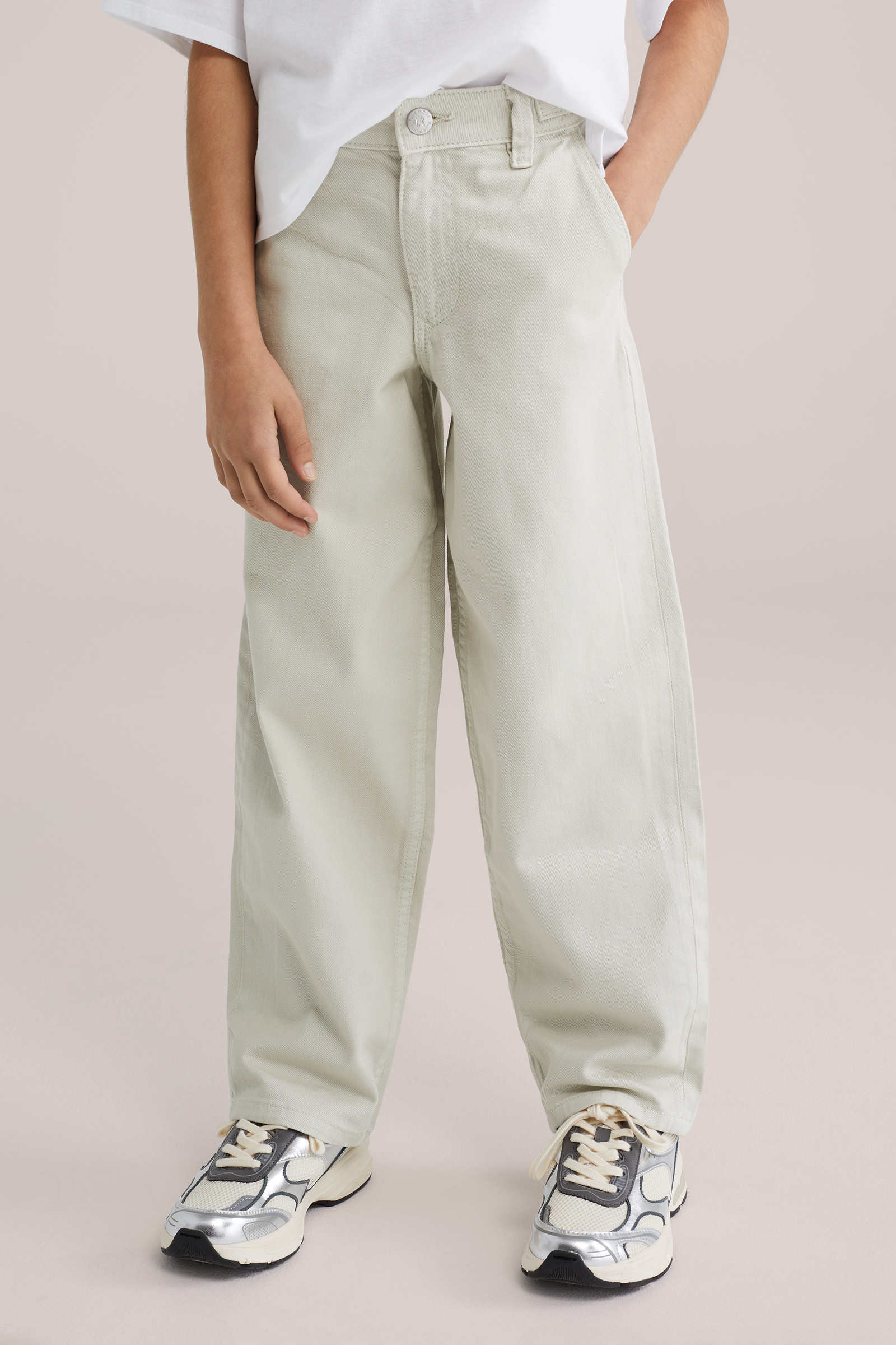 Meisjes loose fit jeans