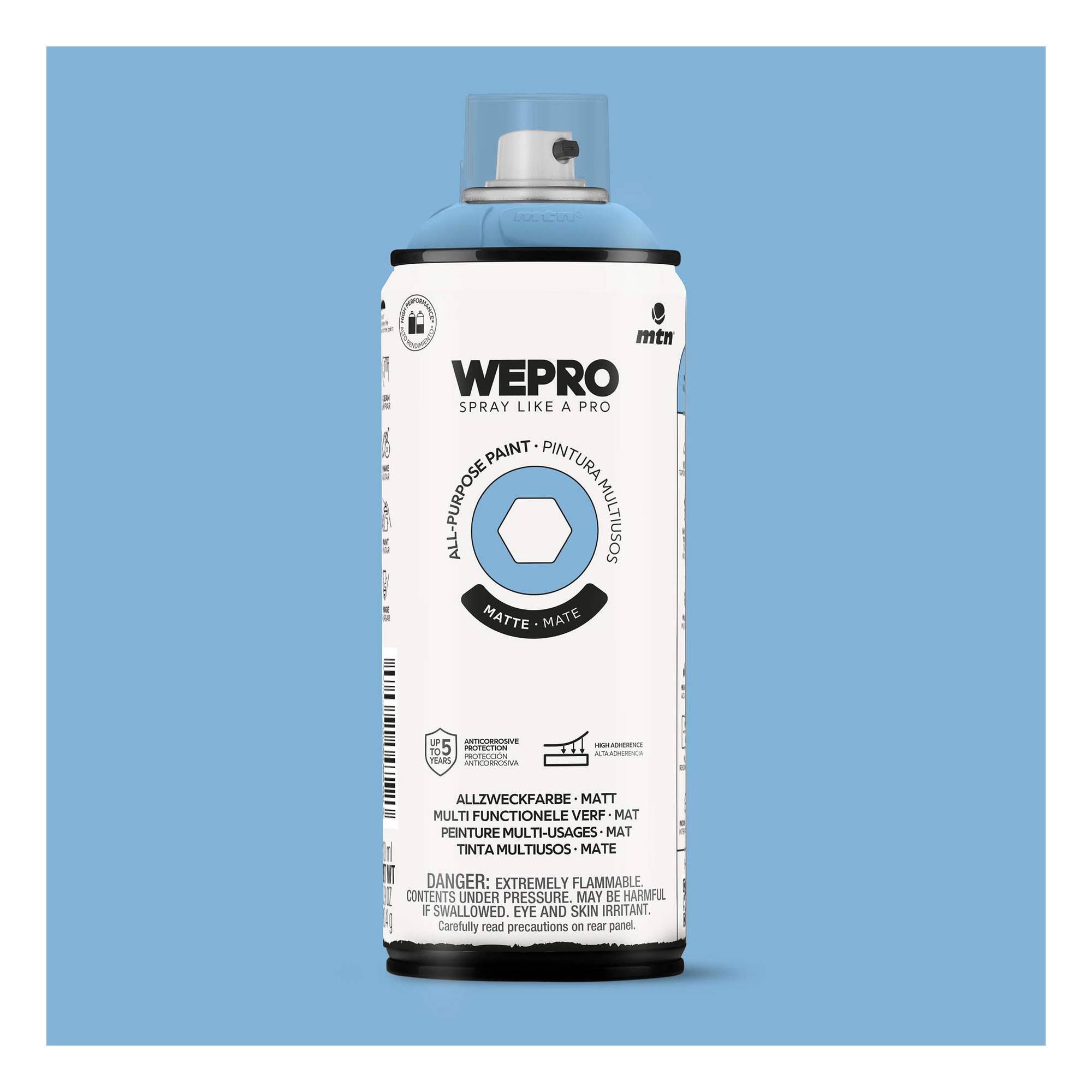 MTN WEPRO Spell Blue Matte All-Purpose Paint 400ml
