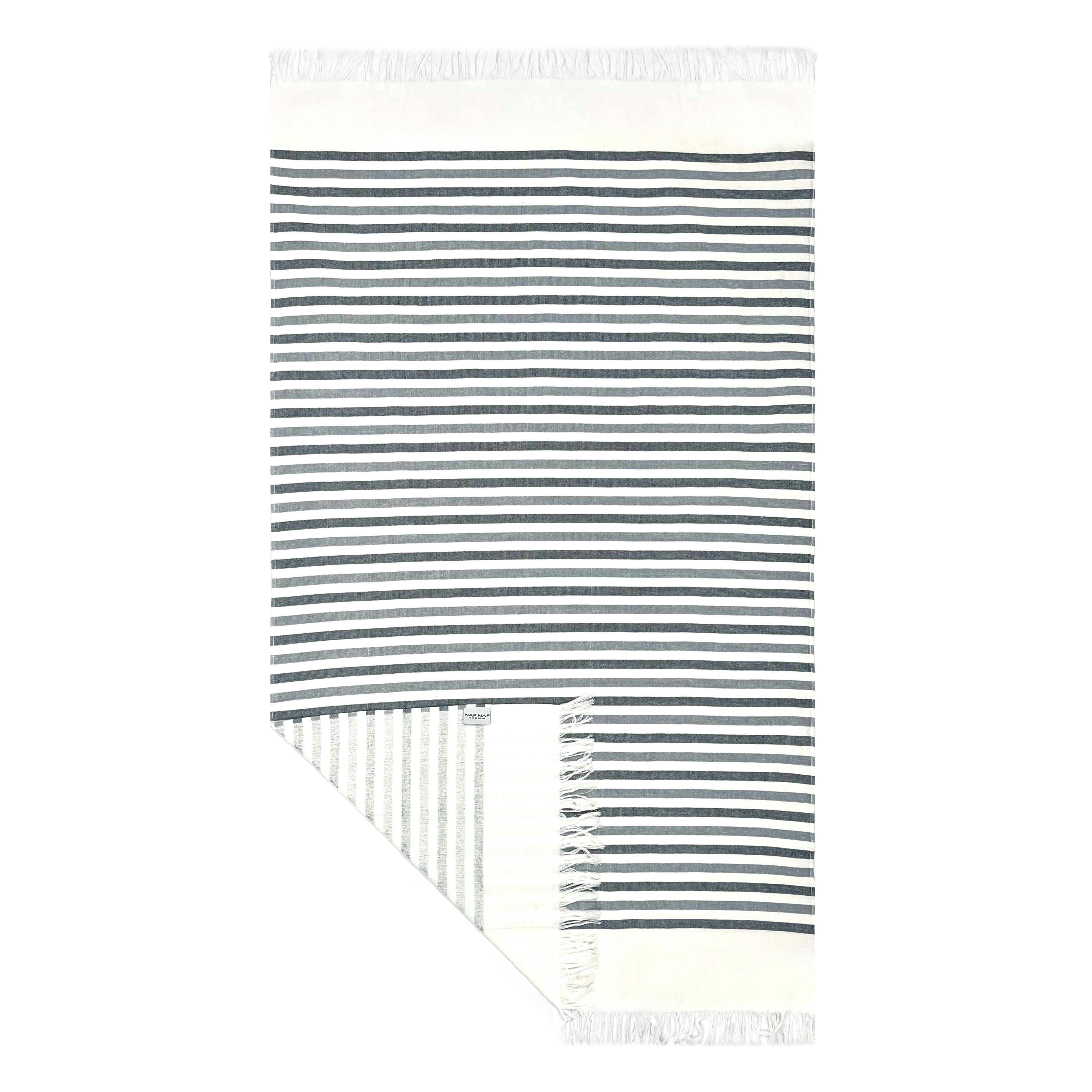 - Fouta pestamal de plage  90x170 cm bleu
