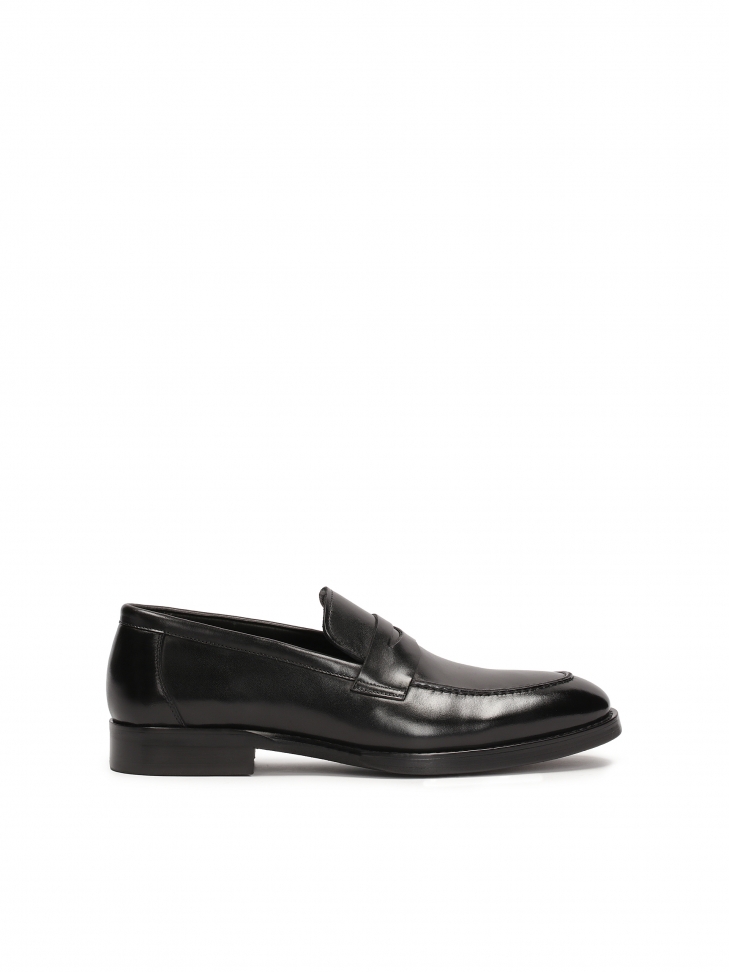 Men's loafers in smooth grain leather