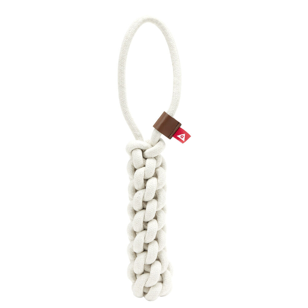 Jouet pour chien forme bâton en corde tressée L35cm (2 modèles)