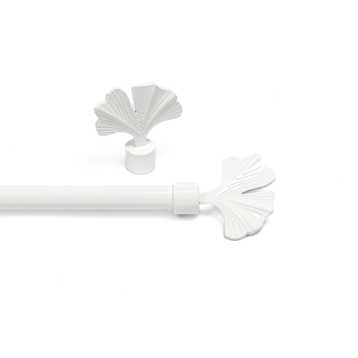 Kit extensível extremidade NIKKO branco laqueado 120-210cm