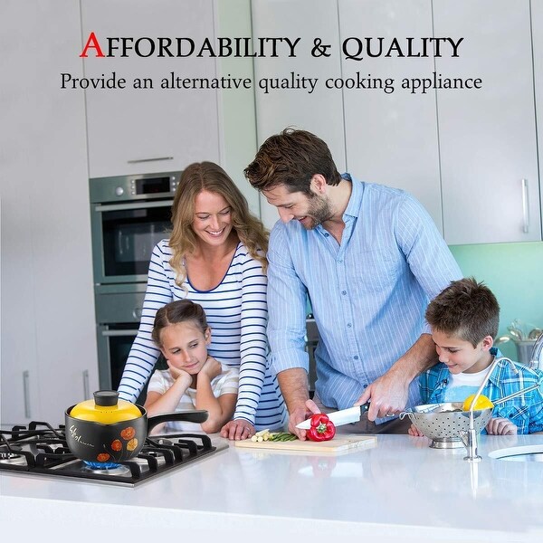 Gasland Chef GH60SF Built-in Gas Stove Top, Stainless Steel LPG, Natural Gas 24" Cooktop, 4 Sealed Burners, ETL - Silver