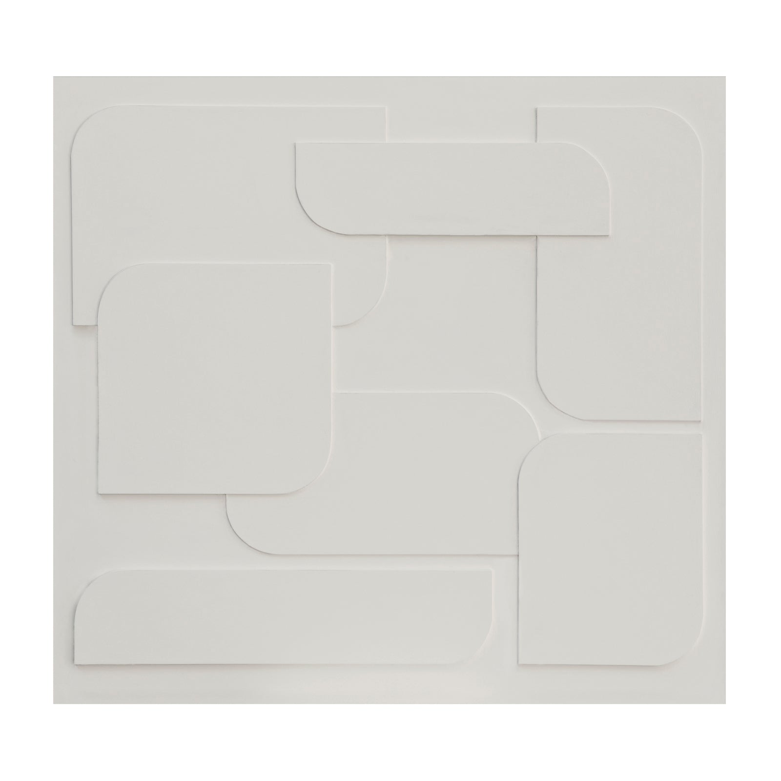 vtwonen Fotobehang - Soft 3D light grey - 280x300cm