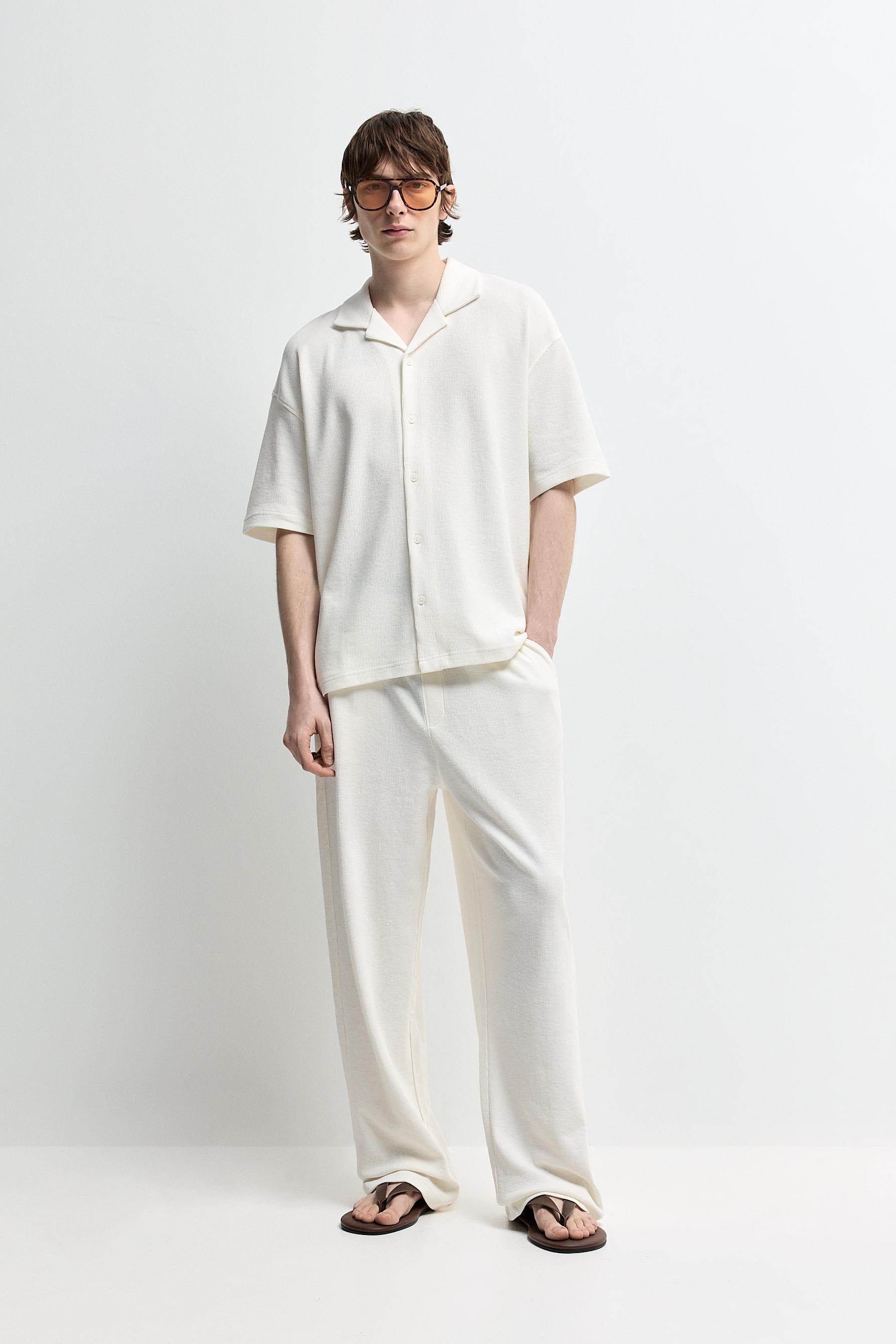 Camisa oversize textura