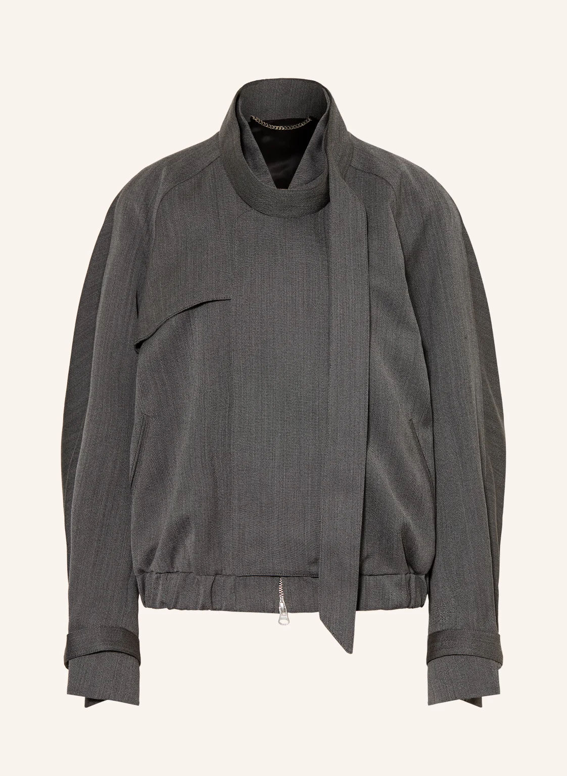 VICTORIA BECKHAM Blouson mit abnehmbarer Schluppe