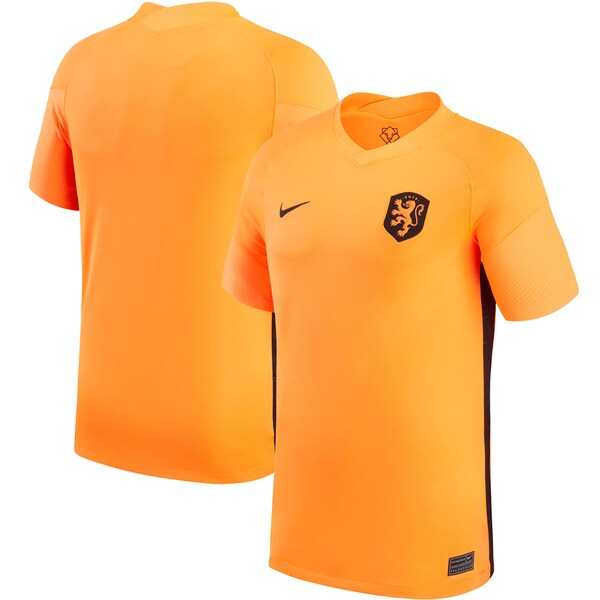 Netherlands Women's National Team Nike 2022/23 Home Replica Blank Jersey - Orange
