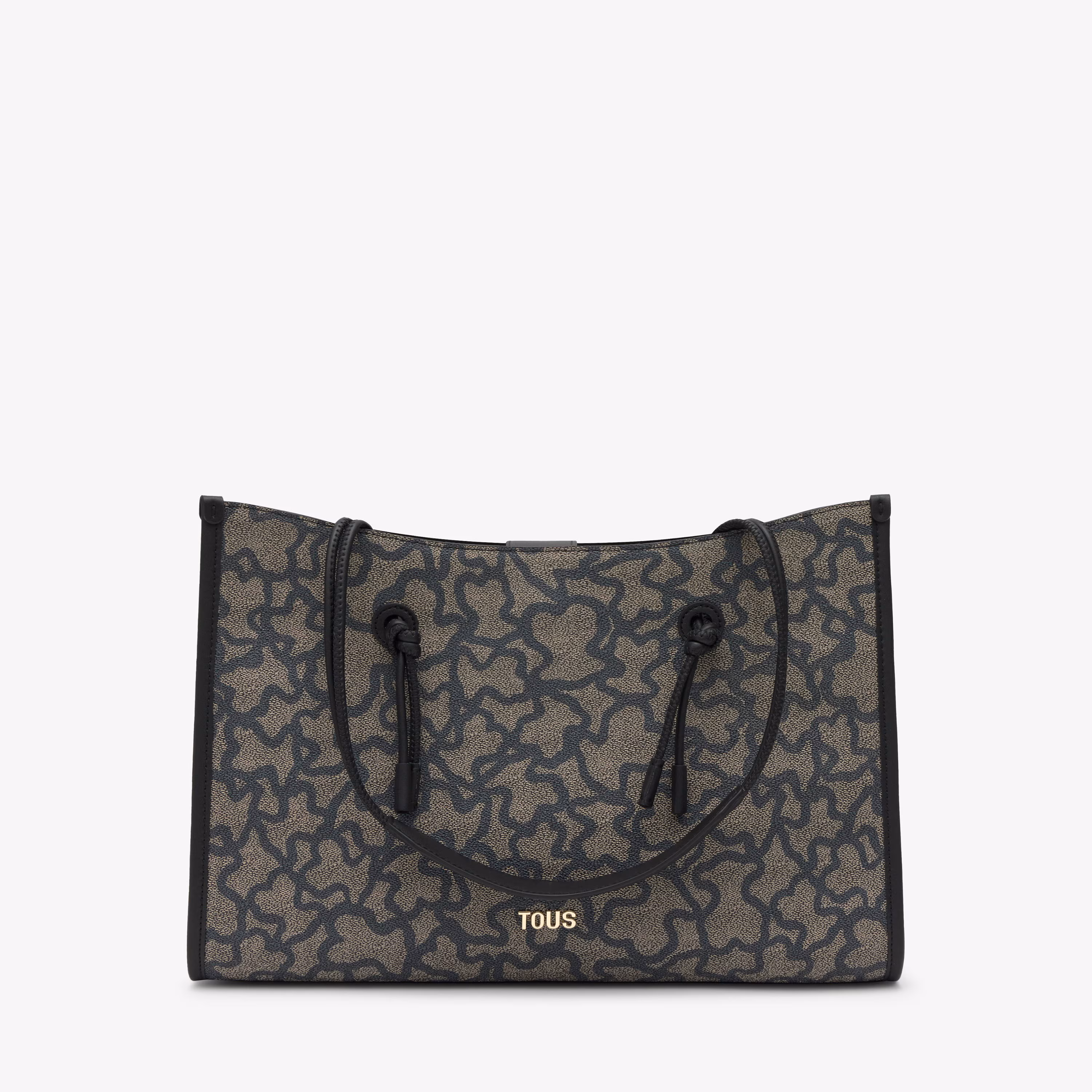 Shopper grande marrón Kaos Icon
