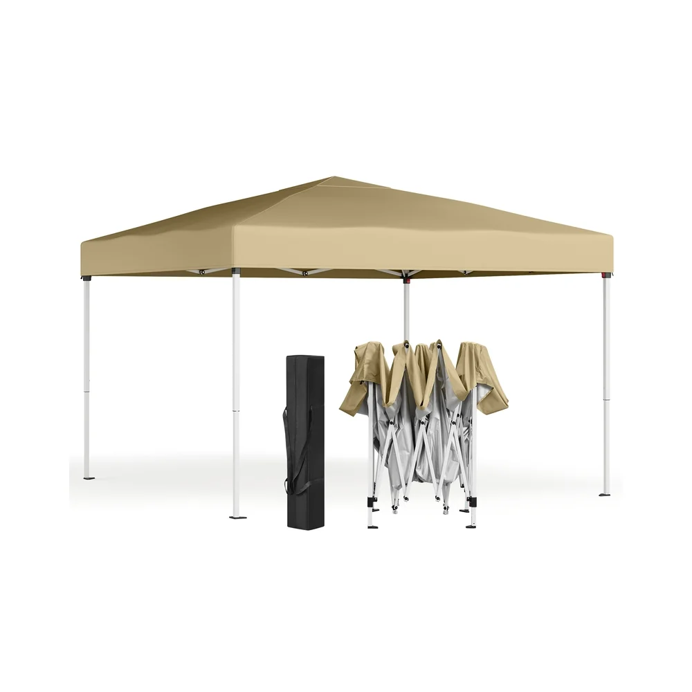 Pergola portable 3 x 3 m, protection contre le soleil et la pluie légère