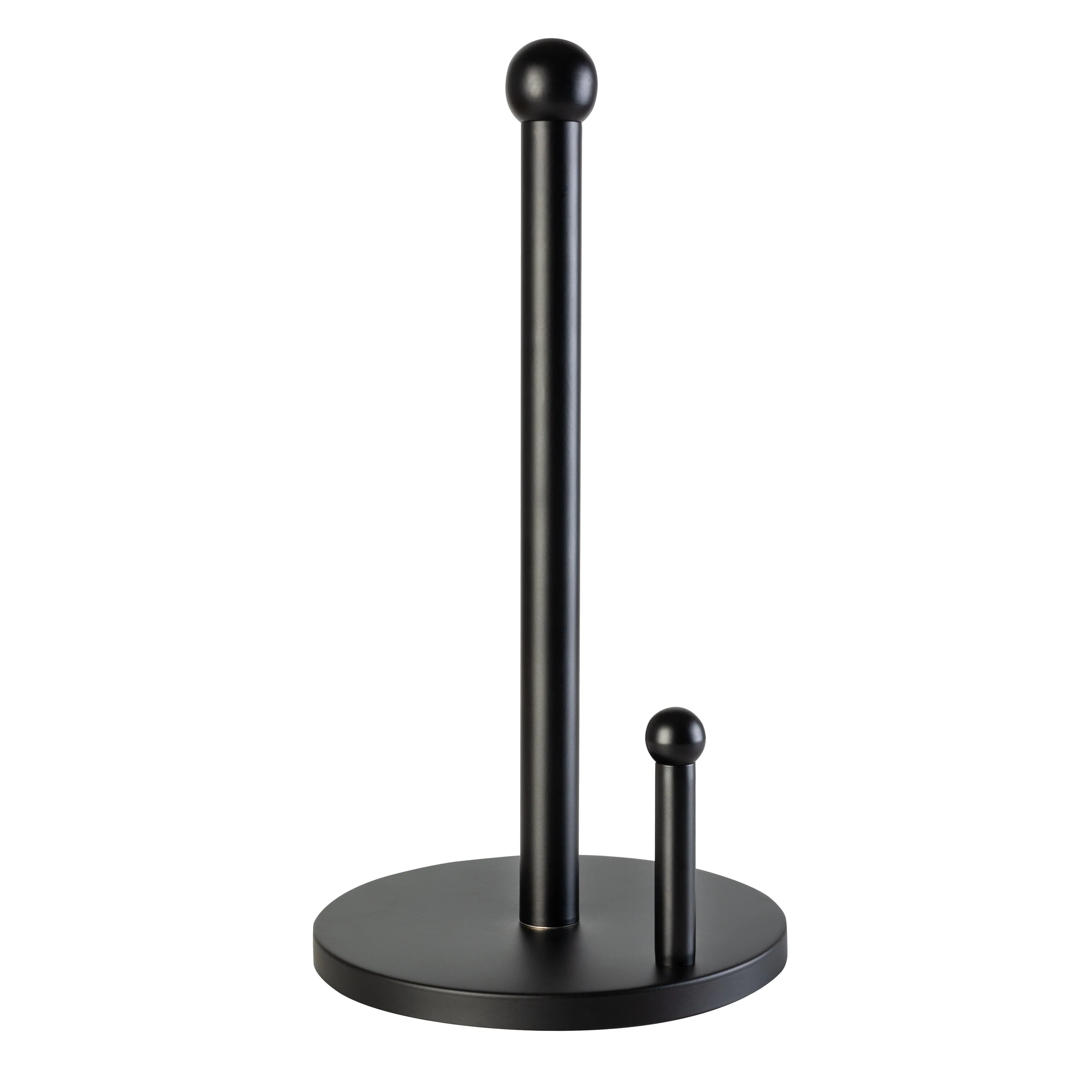 Honey-Can-Do Black Steel Paper Towel Holder