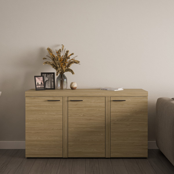 Komoda do salonu 148 cm SAMBA dąb olejowany