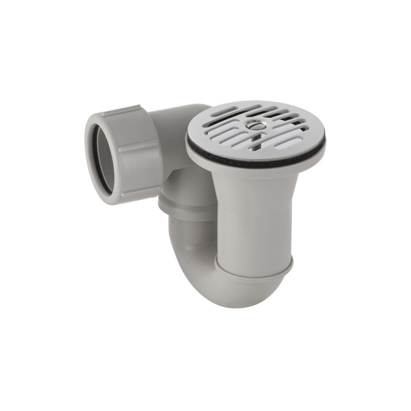 Siphon pour douche chromé Ø 62 mm GEBERIT