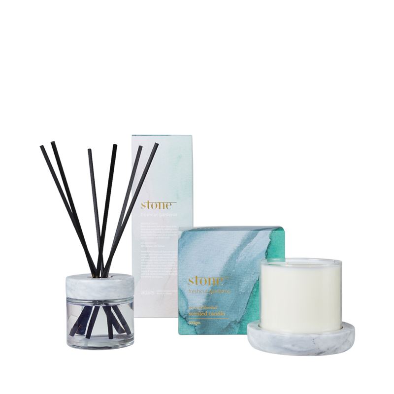 Stone Fresh Cut Gardenia 500g Candle