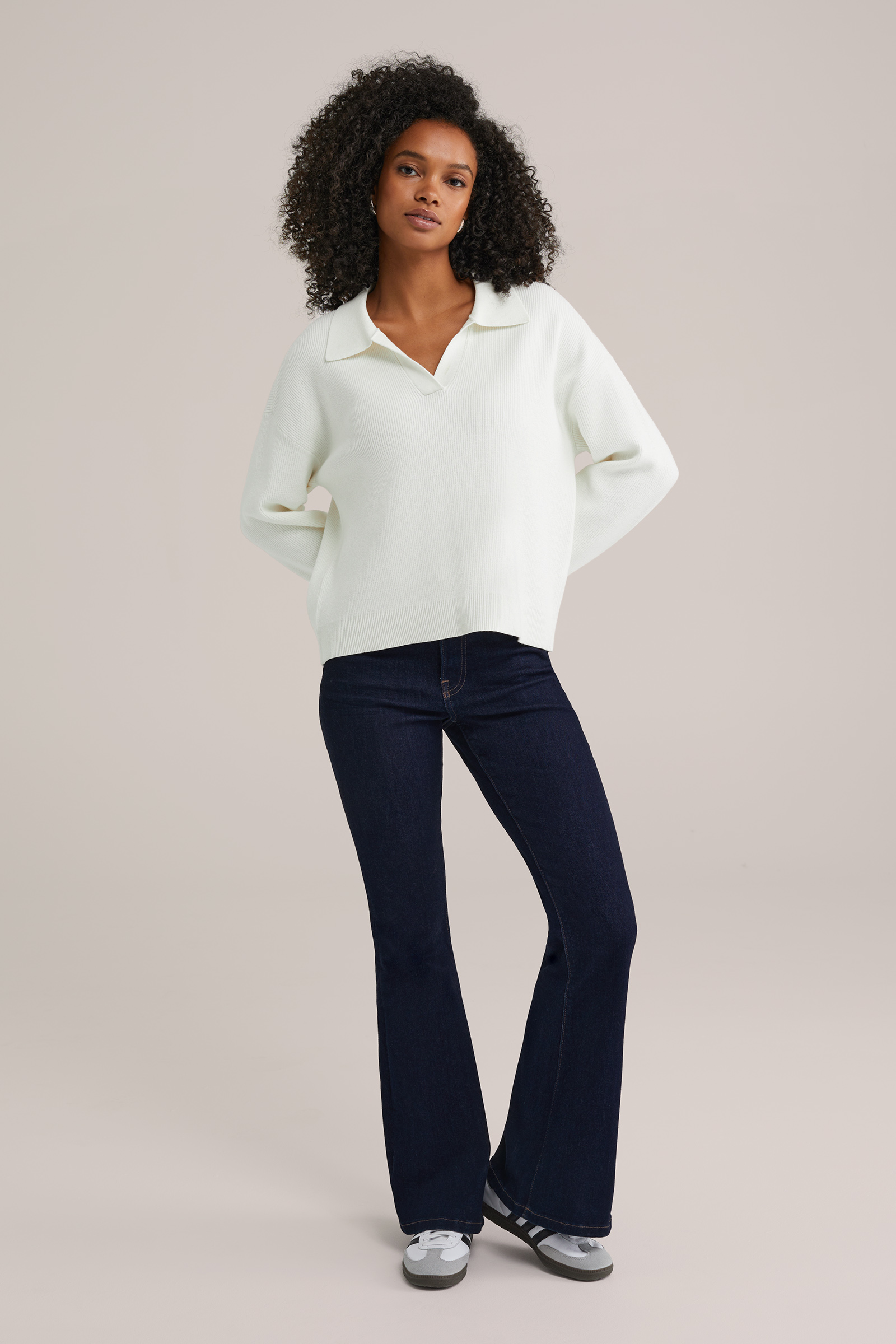 Dames High waist super flared jeans