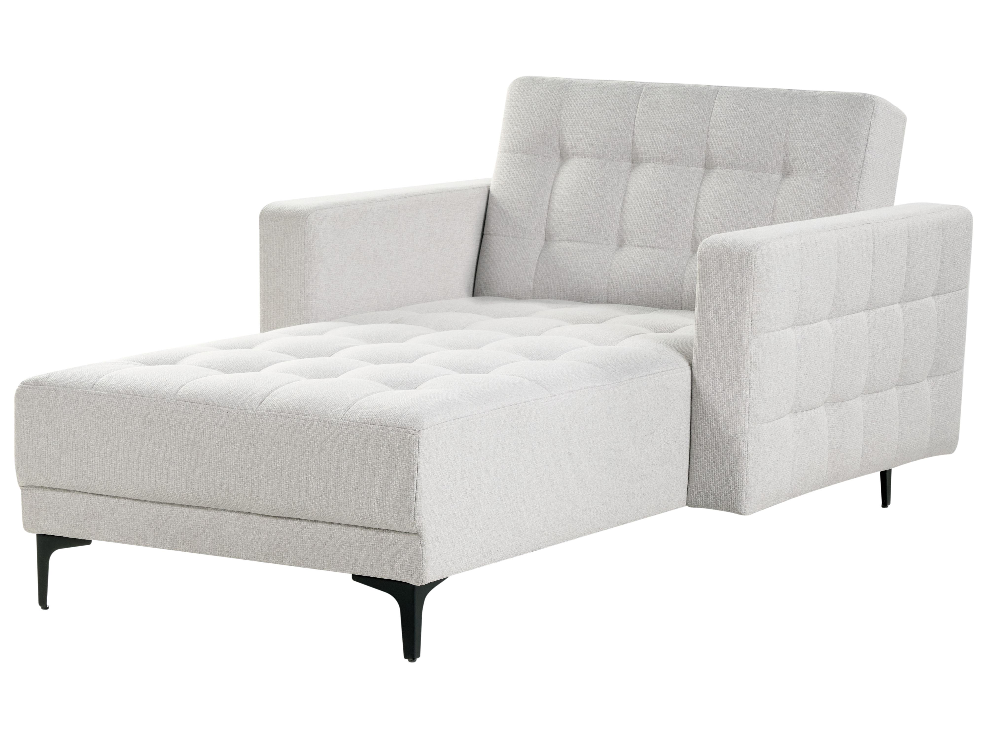 Armchair ABERDEEN Fabric Light Grey