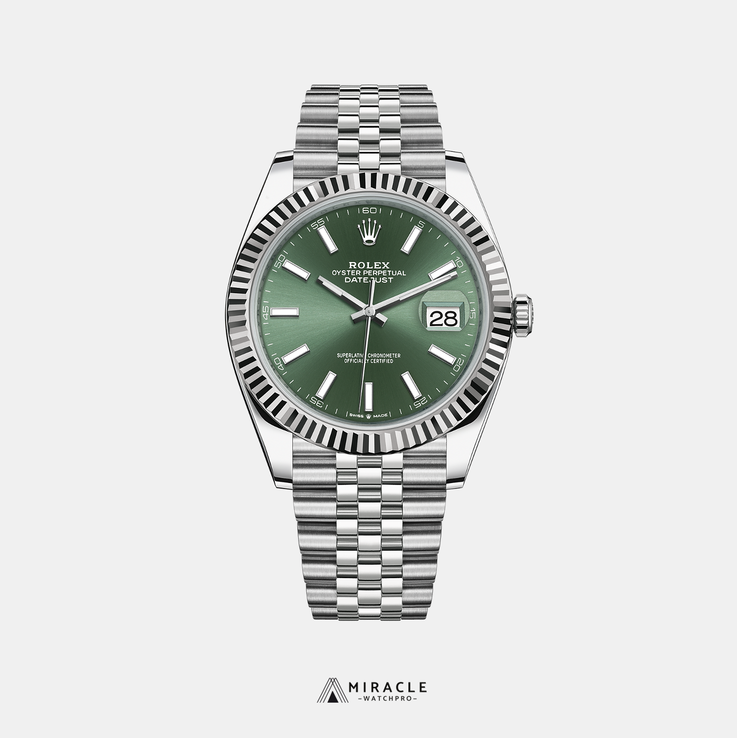 ROLEX-Datejust-ref.M126334-0028-Elite Clone-41mm-Replica Watch