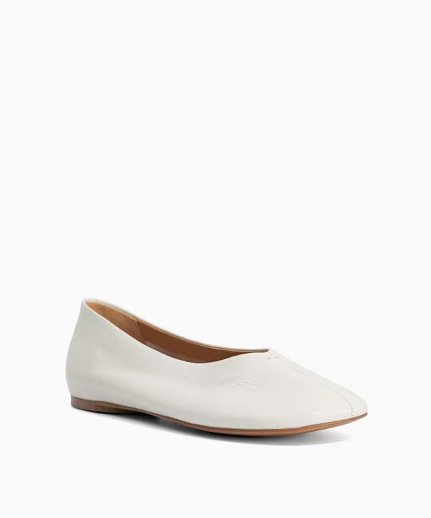 Highcut Ecru - Ballet Flats