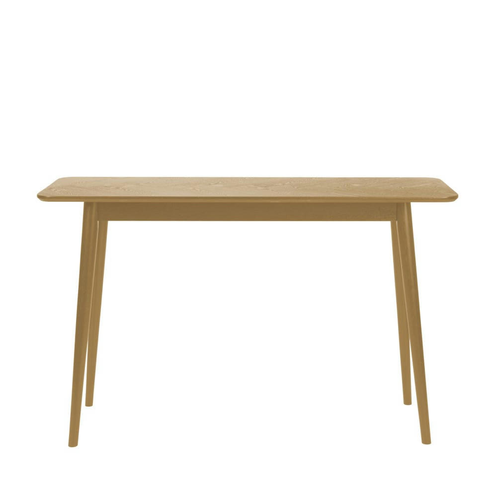 FABIO - Console en bois 120x40cm bois clair