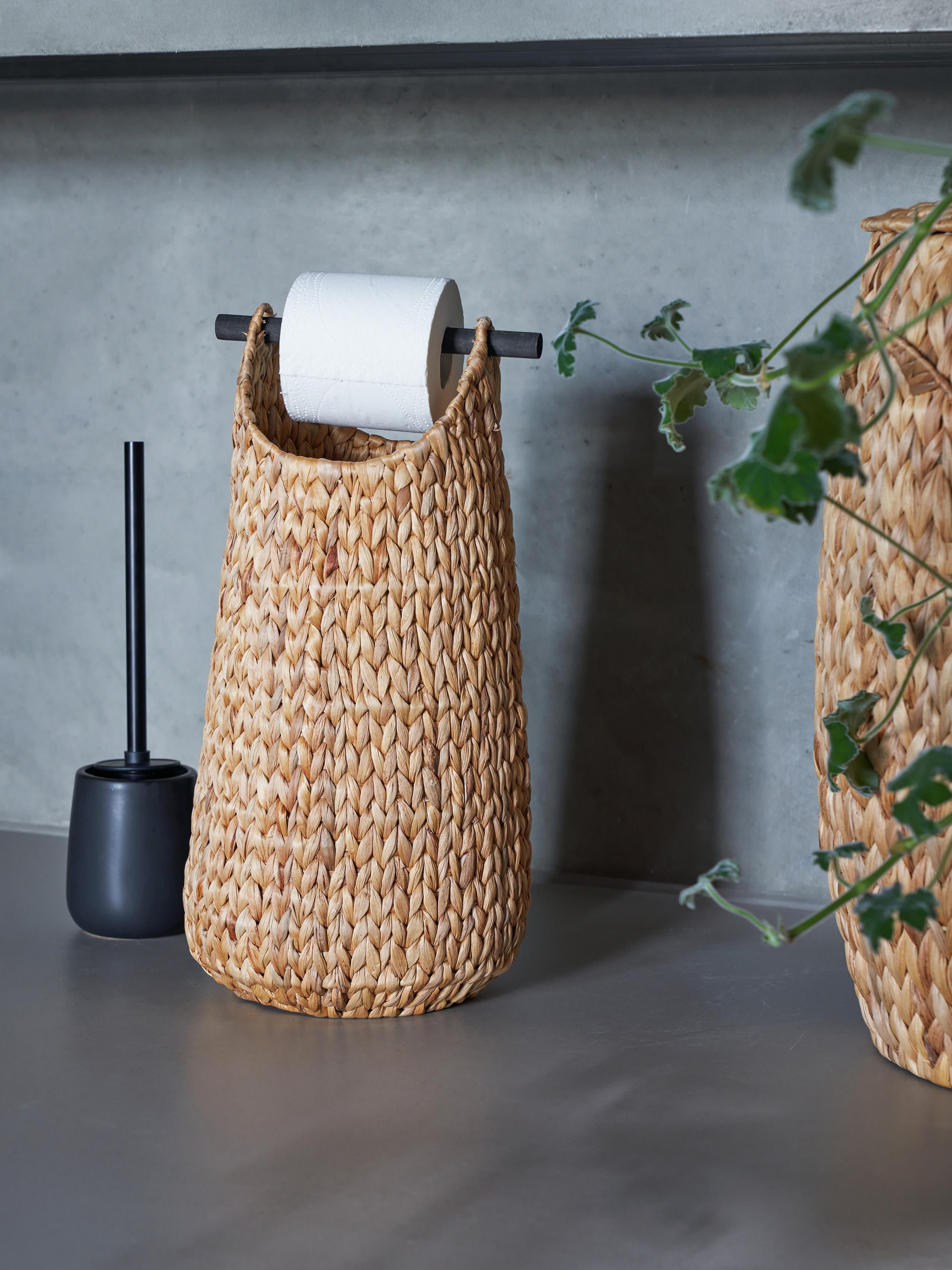 Toilettenpapierhalter Paper aus Wasserhyazinthe