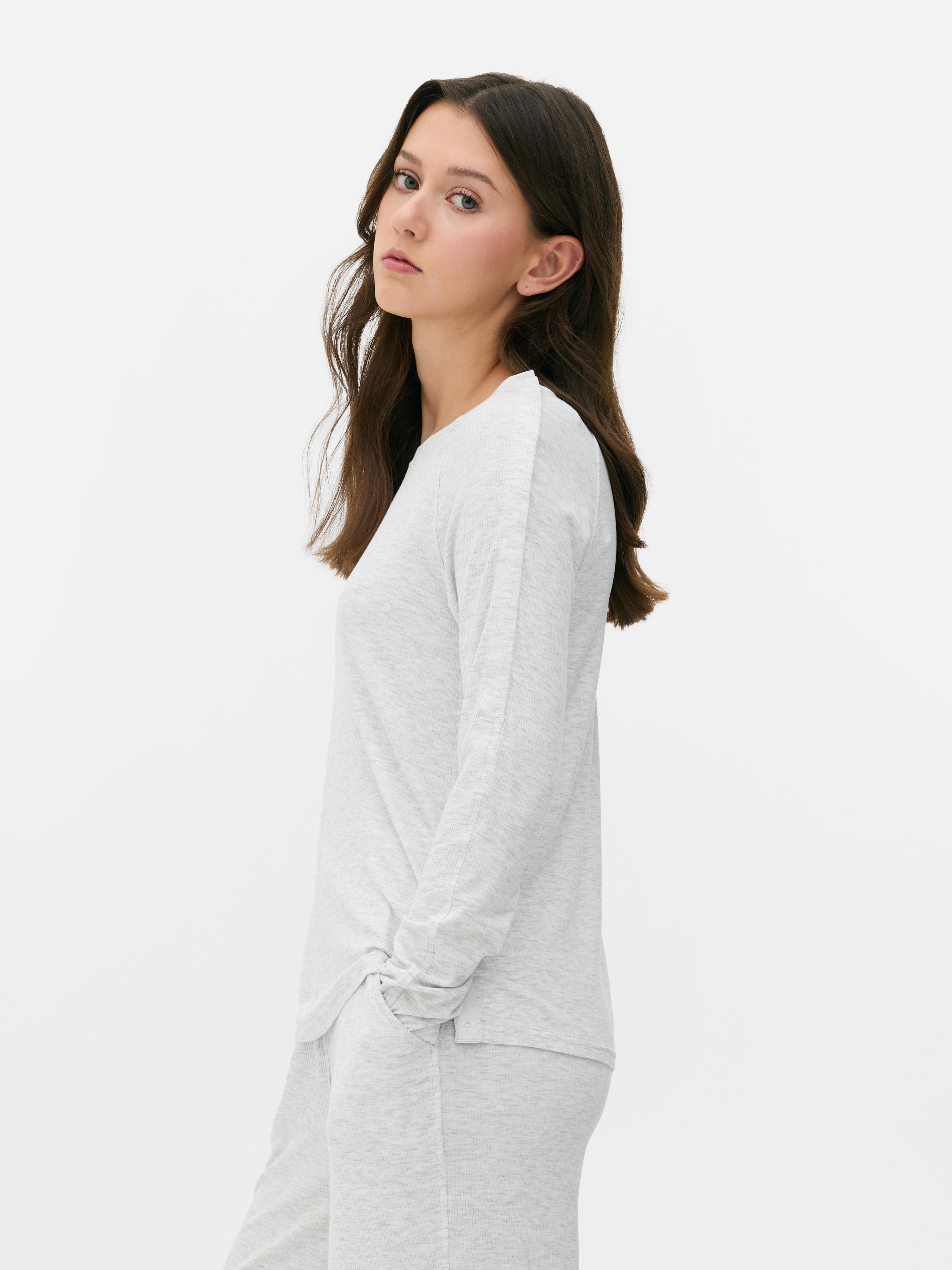 Adaptive Ribbed Pajama Top