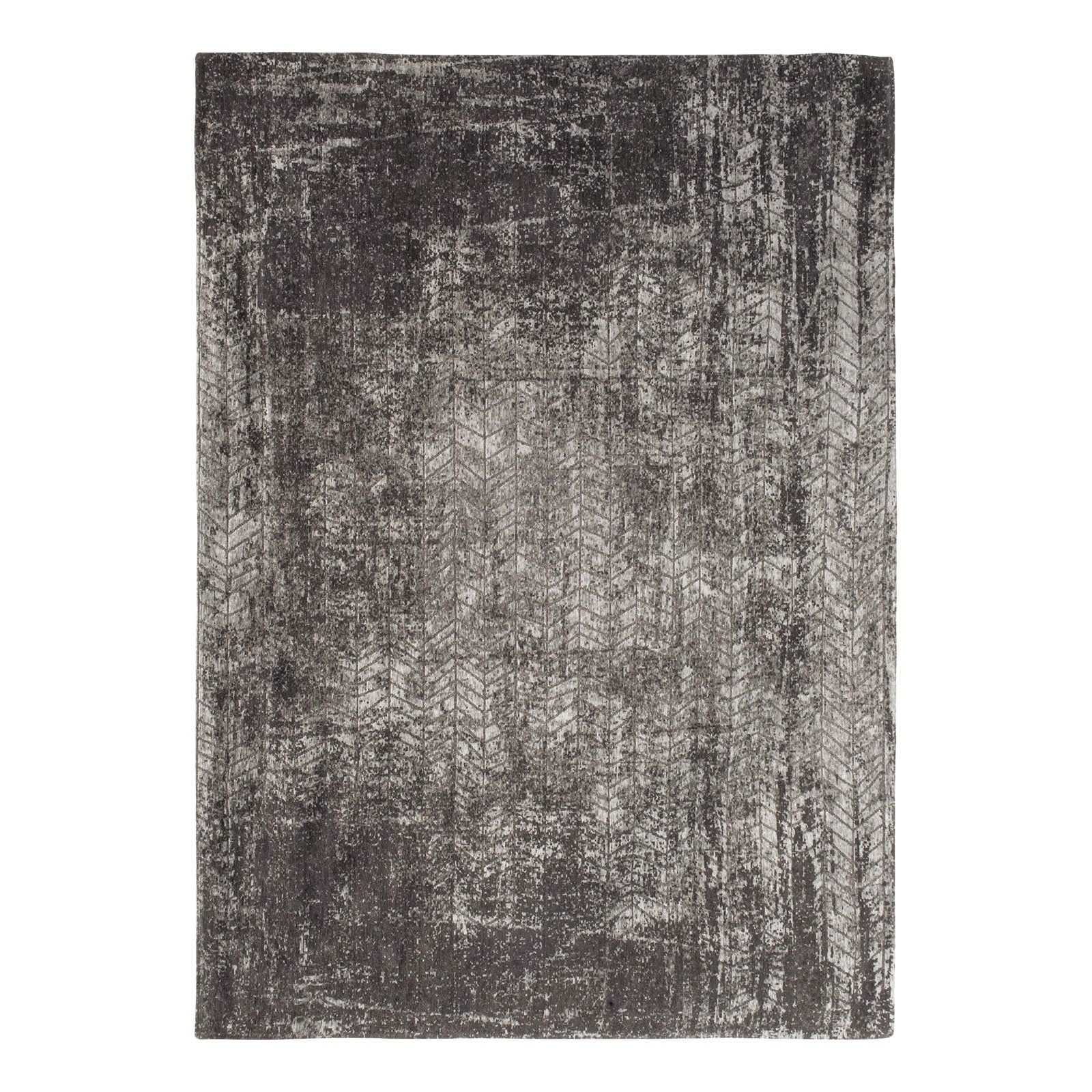 Ecorugs vloerkleed Harlem Contrast - zwart - 140x200cm