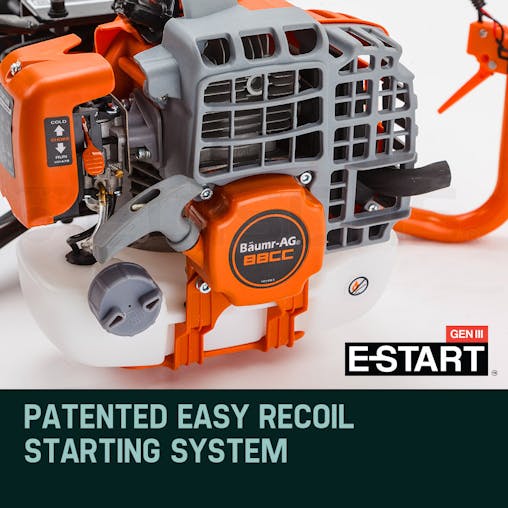 NNEMB Post Hole Digger 88CC Posthole Earth Auger Fence Borer Petrol Drill Bit