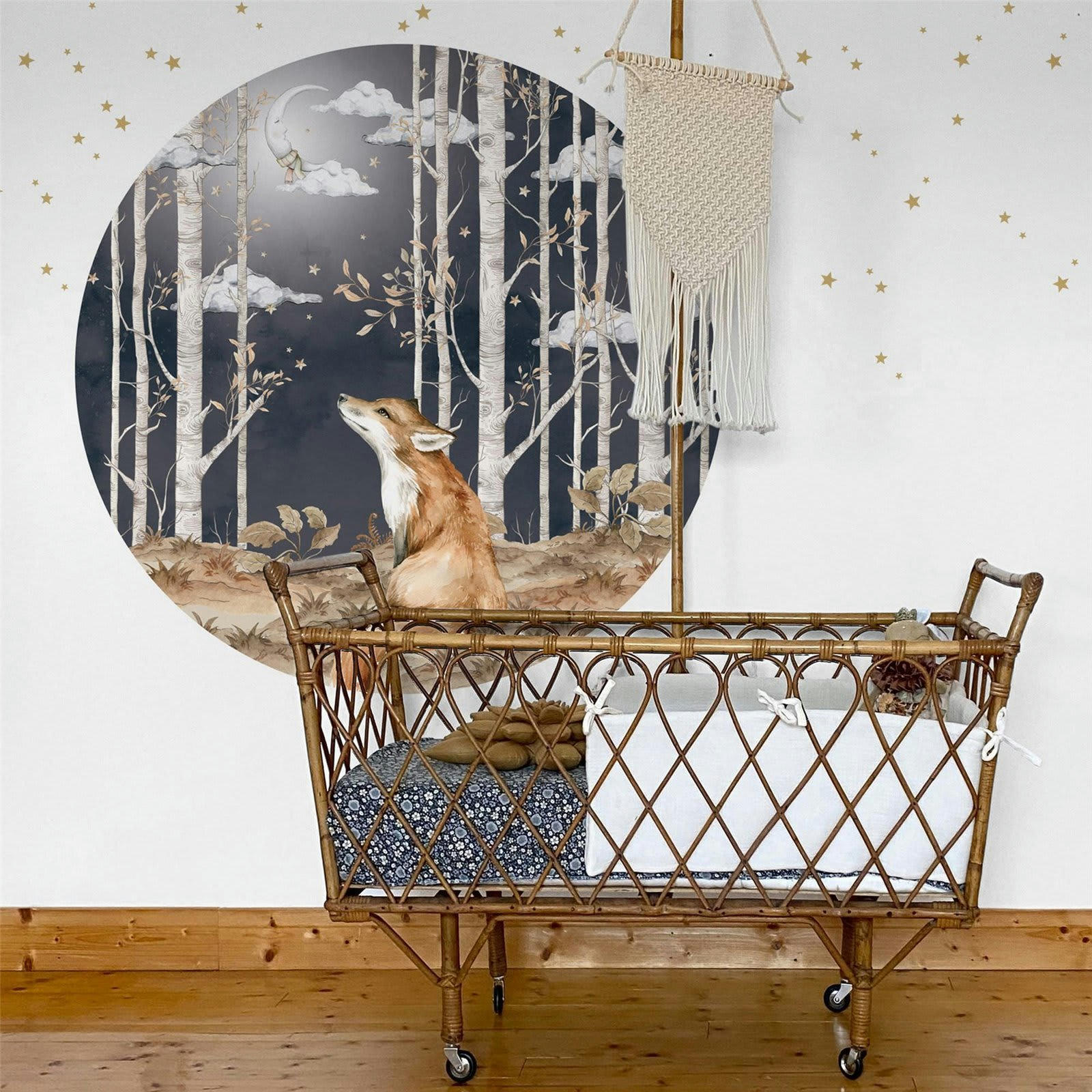 KIDS - Sticker mural Autocollants auto-adhésifs Marron