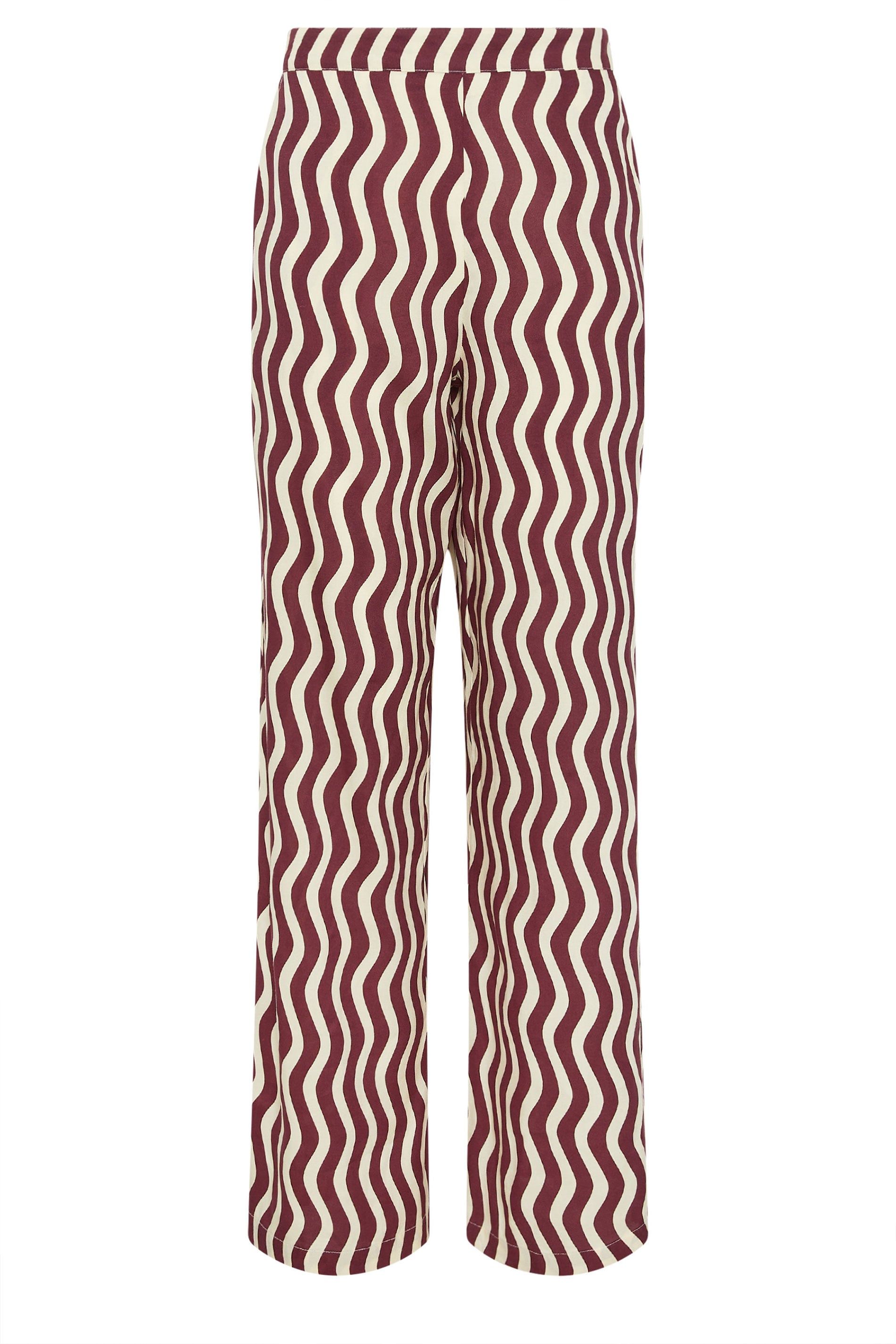Long Tall Sally Tall Printed Wide Leg Trousers