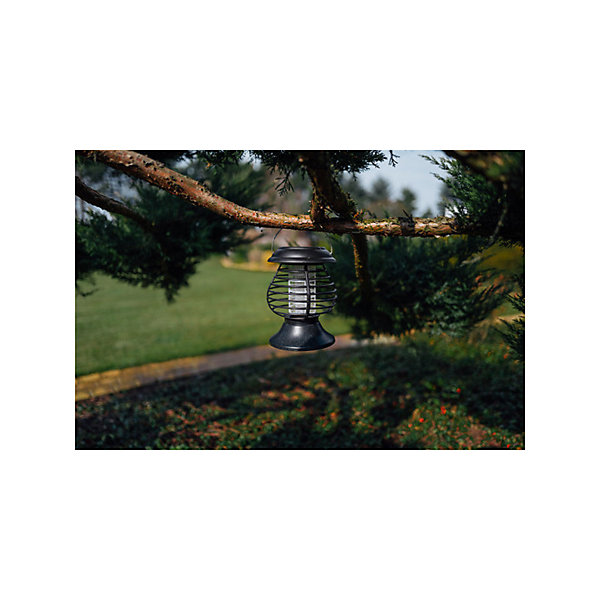 Lampe solaire anti-insectes INSECT LED/UV avec support