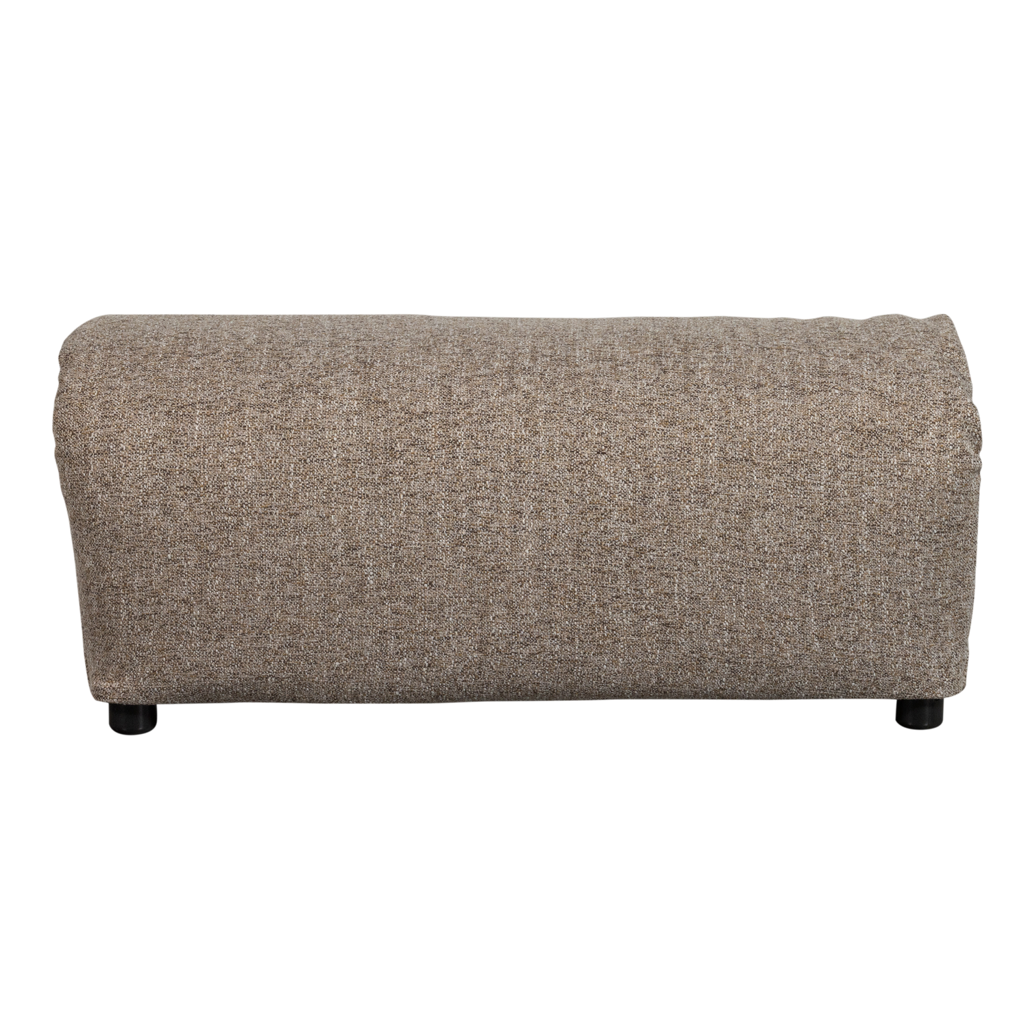 WOOOD hocker Baggy - Geweven Stof - Bruin Melange - 45x91x51