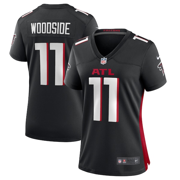Logan Woodside Atlanta Falcons Nike Women's Team Game Jersey -  Black